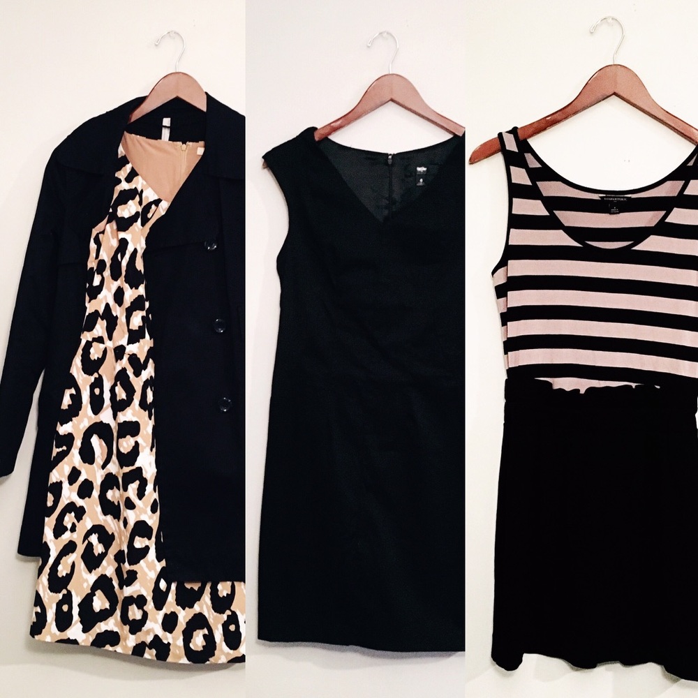 3 Dresses Bundles - Banana Republic Target Stripe